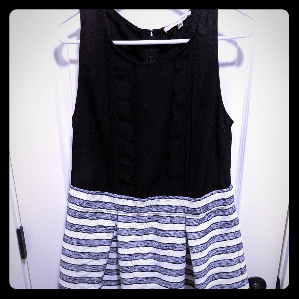 41 Hawthorn stitch fix black and striped dress
